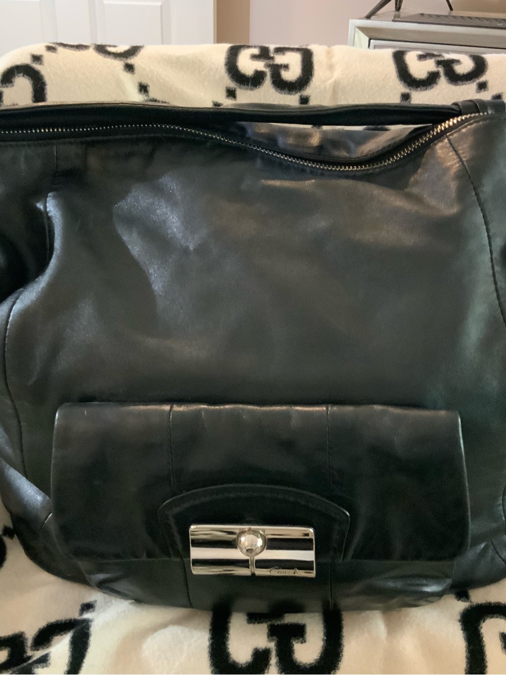 Coach Black Kristin purse handbag